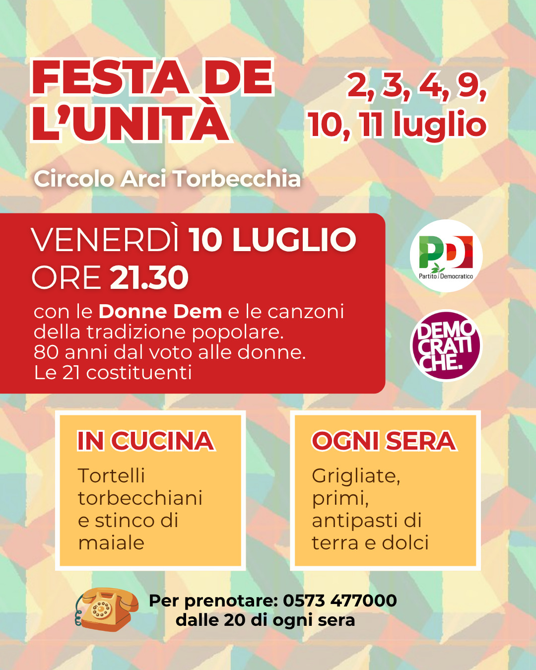Donne Dem: 80 anni dal voto alle donne
